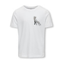 KIDS ONLY Wednesday Life T-shirt - Bright White