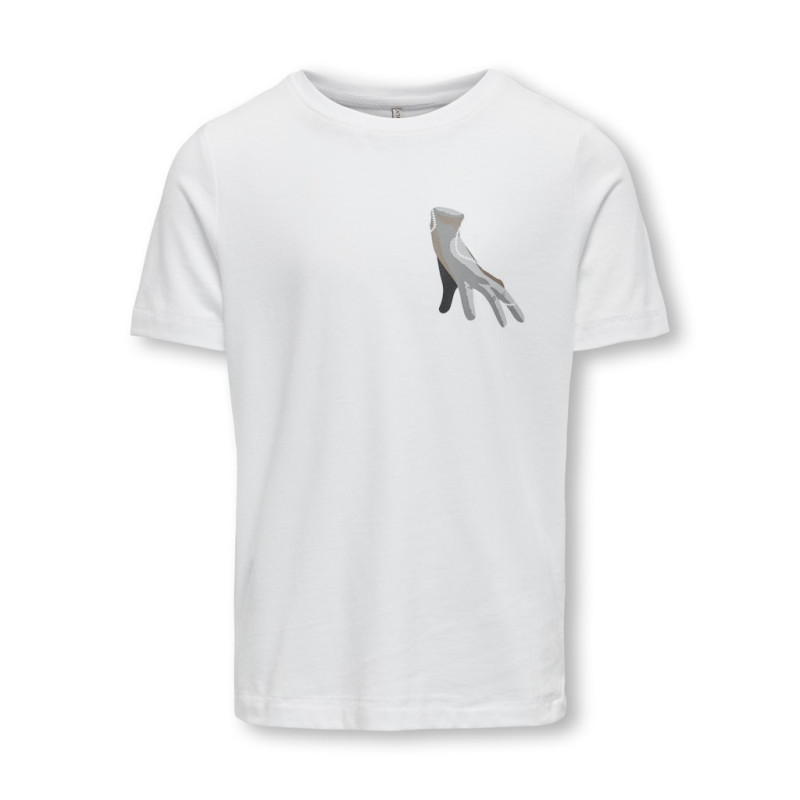 KIDS ONLY Wednesday Life T-shirt - Bright White