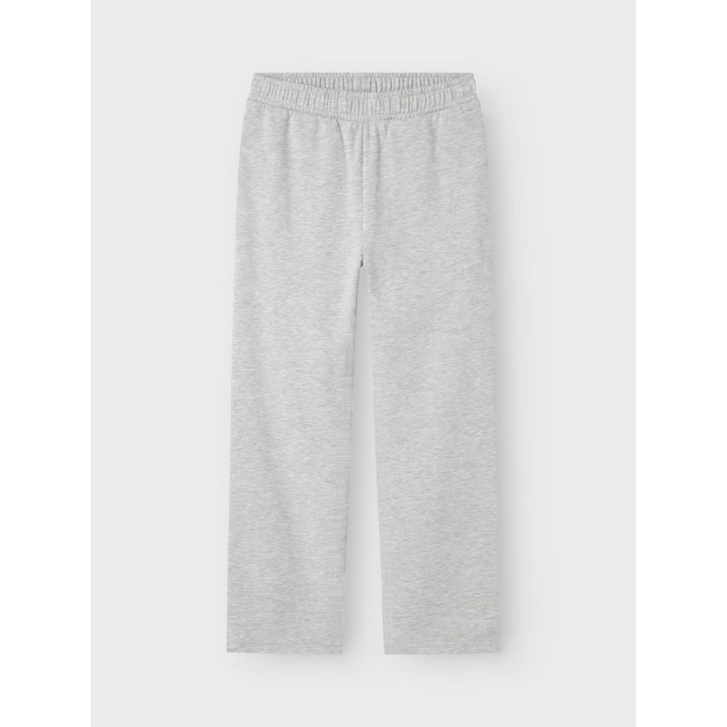 NAME IT KIDS Mille Straight Joggingbukser - Light Grey Melange