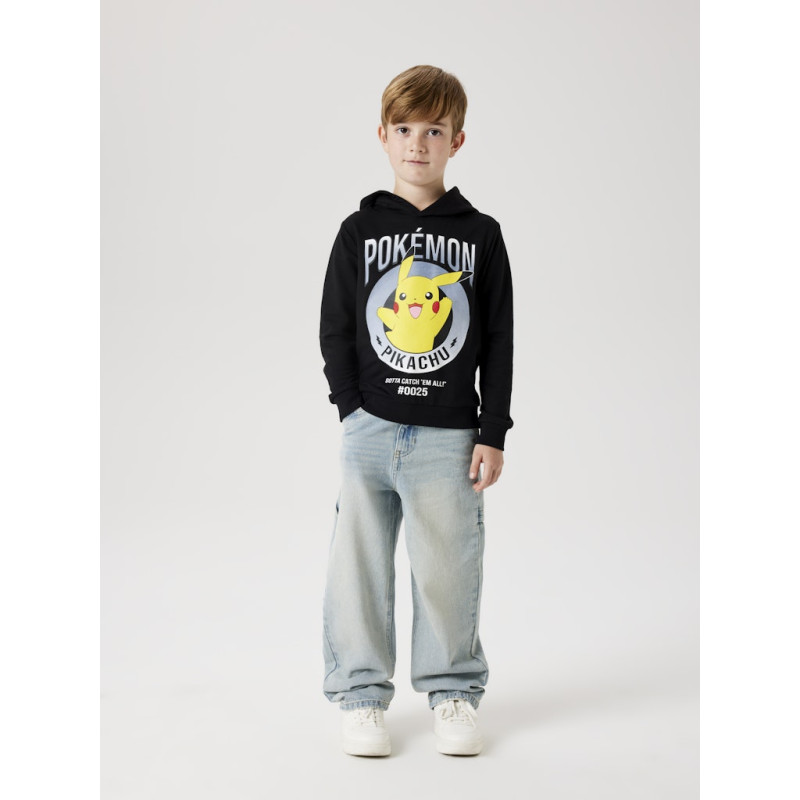 NAME IT KIDS Du Pokemon Sweatshirt - Sort