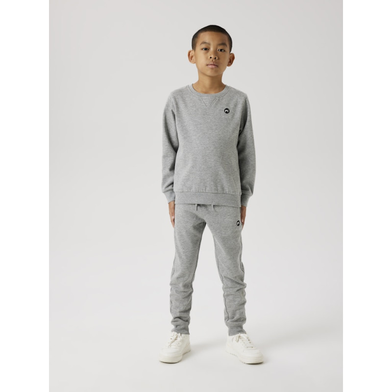 NAME IT Kids Vimo Sweat Bukser - Grey Melange