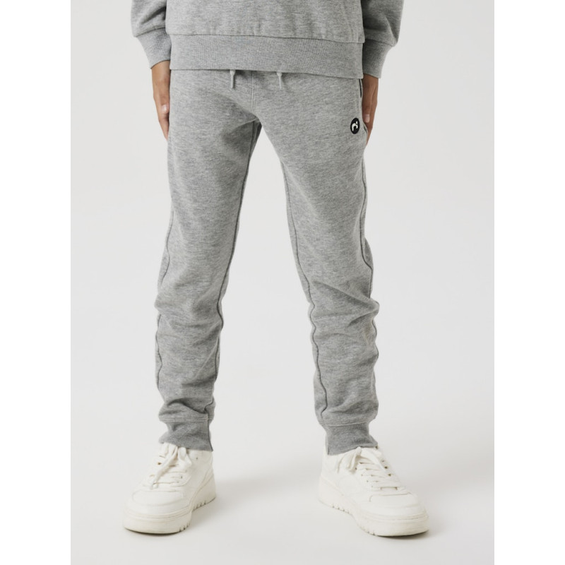 NAME IT Kids Vimo Sweat Bukser - Grey Melange