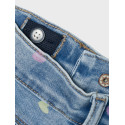 NAME IT Mini Bella Mom Shaped Jeans - Medium Blue Denim