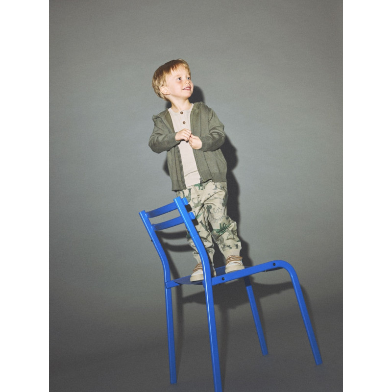 NAME IT MINI Bitan Strik Cardigan - Dusty Olive