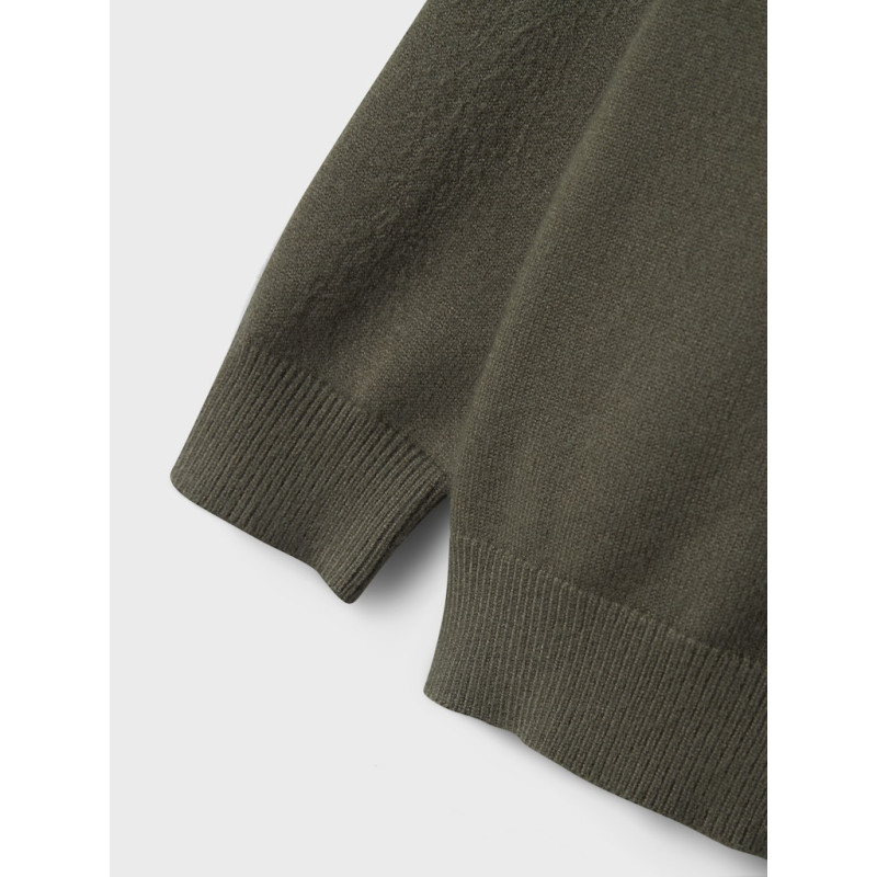 NAME IT MINI Bitan Strik Cardigan - Dusty Olive