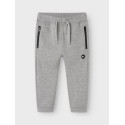 NAME IT Mini Vimo Sweatpants - Grey Melange
