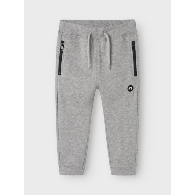 NAME IT Mini Vimo Sweatpants - Grey Melange