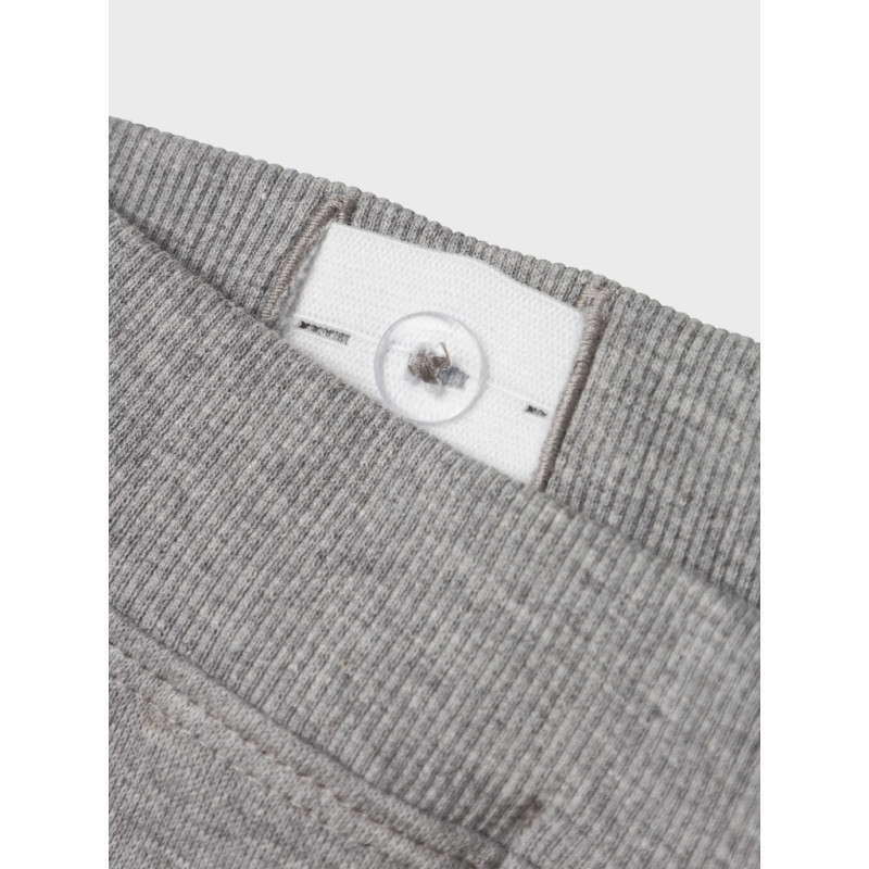 NAME IT Mini Vimo Sweatpants - Grey Melange