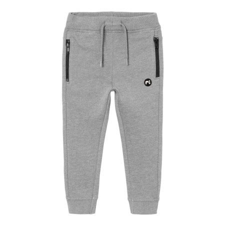 NAME IT Mini Vimo Sweatpants - Grey Melange