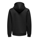 ONLY & SONS Onsbobbey Scuba Full Zip Hoodie Sweat - Sort