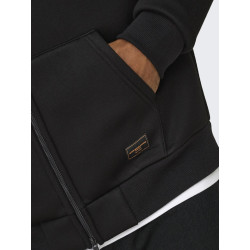 ONLY & SONS Bobbey Scuba Sweatshirt - Sort