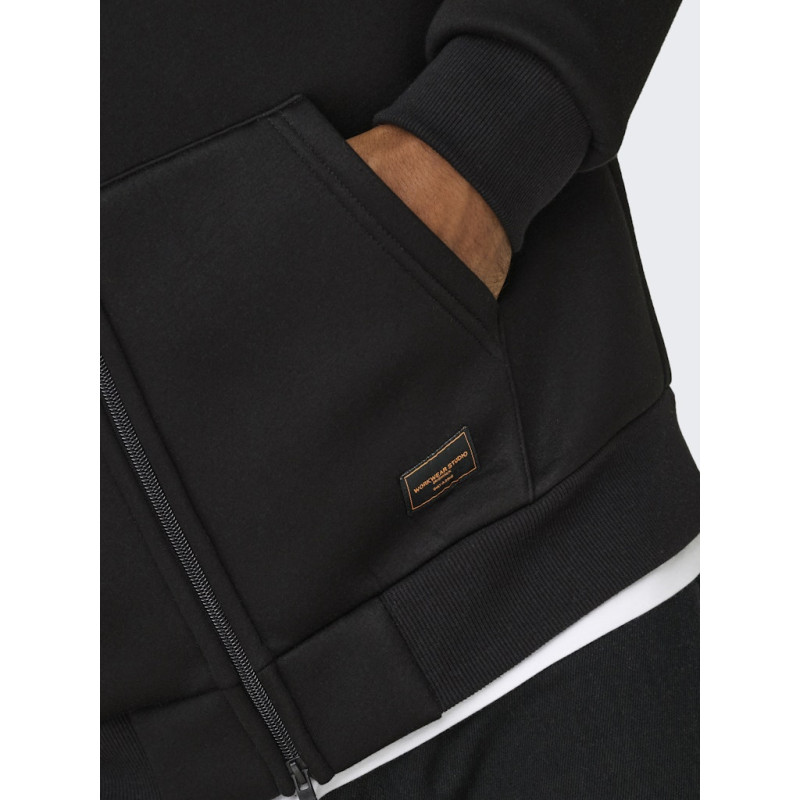 ONLY & SONS Bobbey Scuba Sweatshirt - Sort