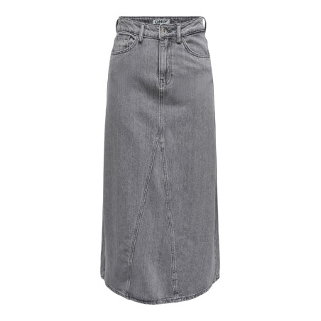 ONLY Olivia Denim Nederdel - Grey Denim