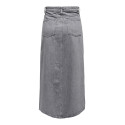 ONLY Olivia Denim Nederdel - Grey Denim