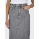 ONLY Olivia Denim Nederdel - Grey Denim