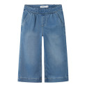NAME IT Mini Bella Brede Jeans - Medium Blue Denim