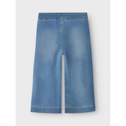NAME IT Mini Bella Brede Jeans - Medium Blue Denim