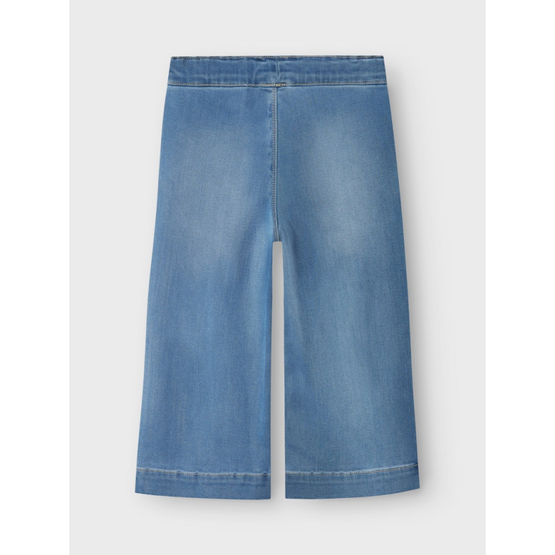 NAME IT Mini Bella Brede Jeans - Medium Blue Denim