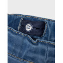NAME IT Mini Bella Brede Jeans - Medium Blue Denim