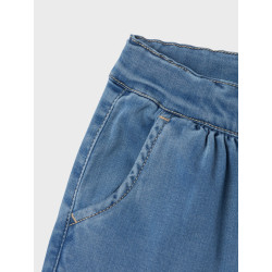 NAME IT Mini Bella Brede Jeans - Medium Blue Denim
