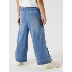 NAME IT Mini Bella Brede Jeans - Medium Blue Denim