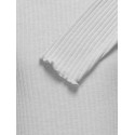 KIDS ONLY Nella Langærmet O-Neck Top Jrs - Light Grey Melange