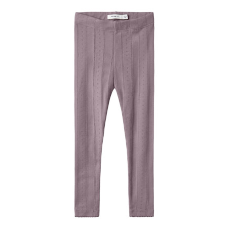 NAME IT Mini Julie Leggings - Elderberry