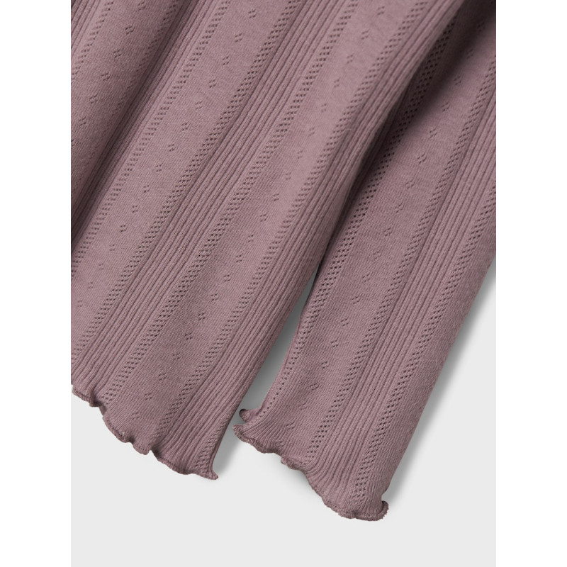 NAME IT Mini Freda L/S Slim Bluse - Elderberry