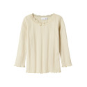 NAME IT Mini Freda L/S Slim Bluse - Summer Sand