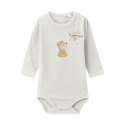 NAME IT Teyman Langærmet Body Box - Cloud Dancer