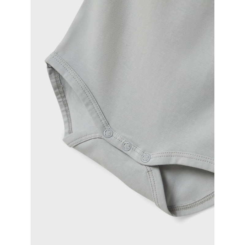 NAME IT Baby Teyman L/S Bodystocking - Quarry