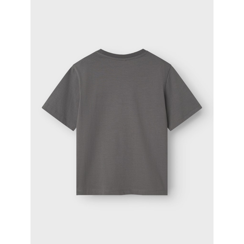 NAME IT Kids Greg T-shirt - Lava Smoke