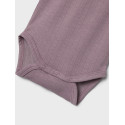 NAME IT Baby Timian L/S Bodystocking - Elderberry