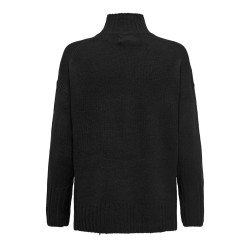 ONLY Gabriel Life Langærmet Highneck Knt - Sort