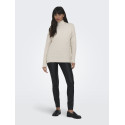 ONLY Gabriel L/S Højhalset Strik - Pumice Stone