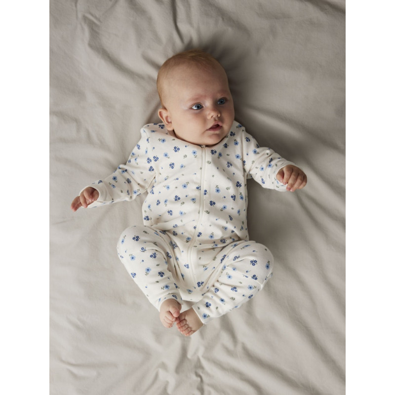 NAME IT Baby Lynlås Natdragt 2-Pak - Jet Stream