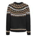 ONLY Isle Life Langærmet O-Neck Cc Knt - Sort
