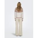 ONLY Isle L/S Rund Hals Strik - Cloud Dancer