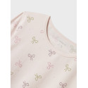 NAME IT Kids Nattøjssæt Pink Sløjfer - Barely Pink