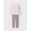 NAME IT Kids Nattøjssæt Pink Sløjfer - Barely Pink