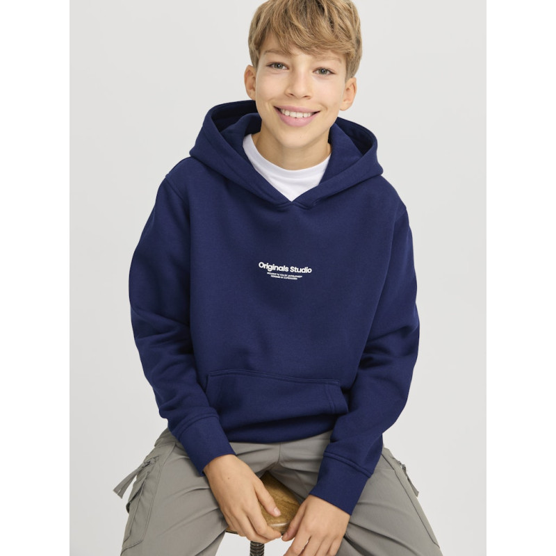 JACK & JONES Junior Vesterbro Hoodie - Ocean Cavern