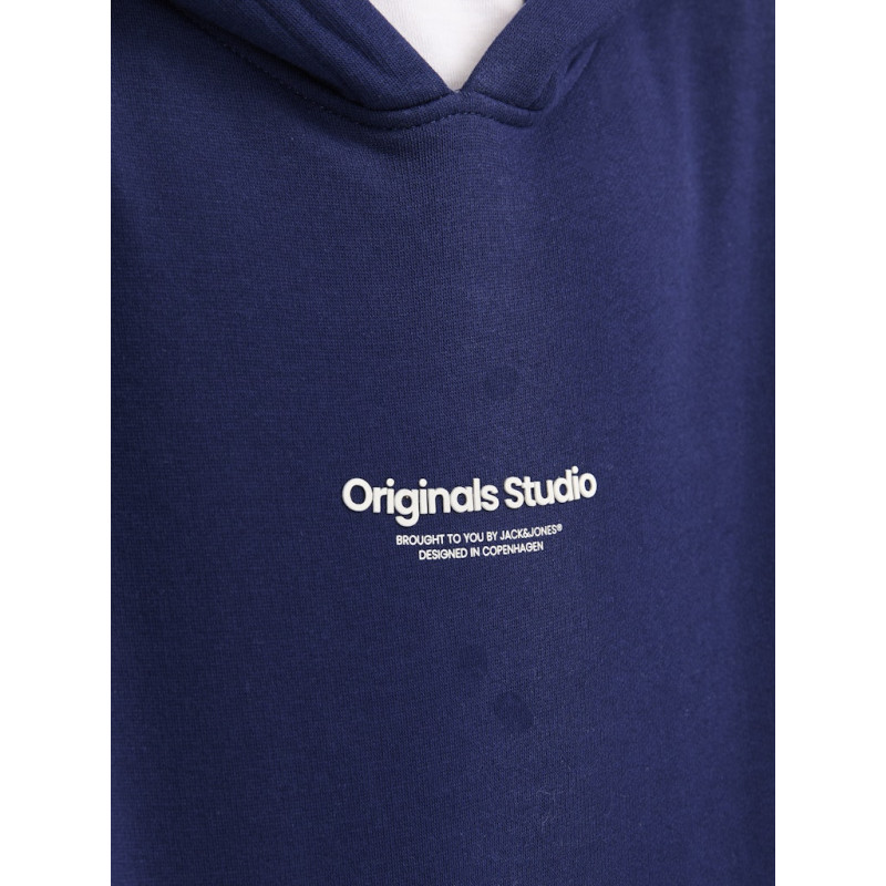 JACK & JONES Junior Vesterbro Hoodie - Ocean Cavern