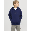 JACK & JONES Junior Vesterbro Hoodie - Ocean Cavern