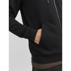 JACK & JONES Bradley Sweatshirt Hoodie - Sort