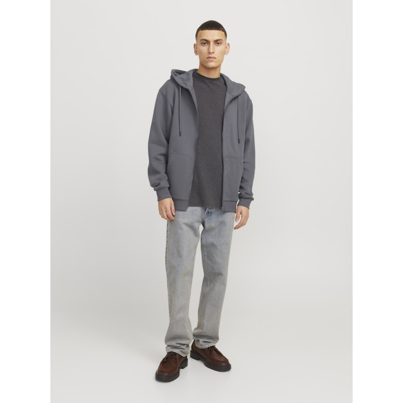 JACK & JONES Bradley Sweatshirt Hoodie - Castlerock