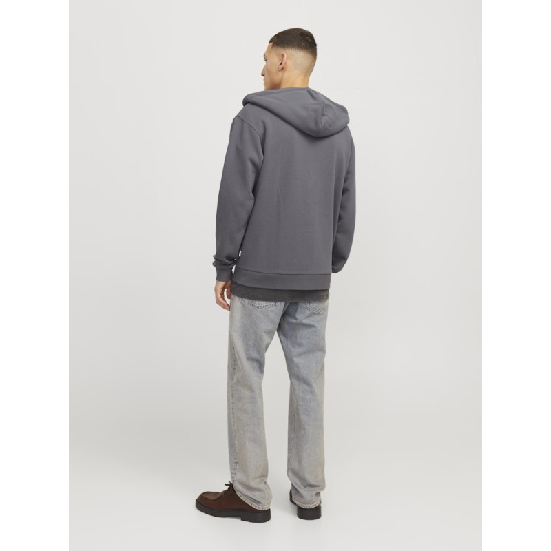 JACK & JONES Bradley Sweatshirt Hoodie - Castlerock