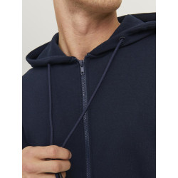 JACK & JONES Bradley Sweatshirt Hoodie - Navy Blazer