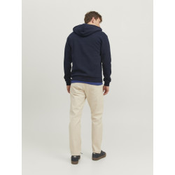 JACK & JONES Bradley Sweatshirt Hoodie - Navy Blazer