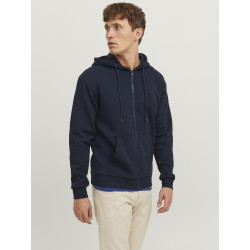 JACK & JONES Bradley Sweatshirt Hoodie - Navy Blazer