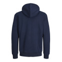 JACK & JONES Bradley Sweatshirt Hoodie - Navy Blazer